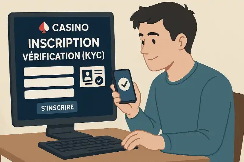Inscription, vérification (KYC)