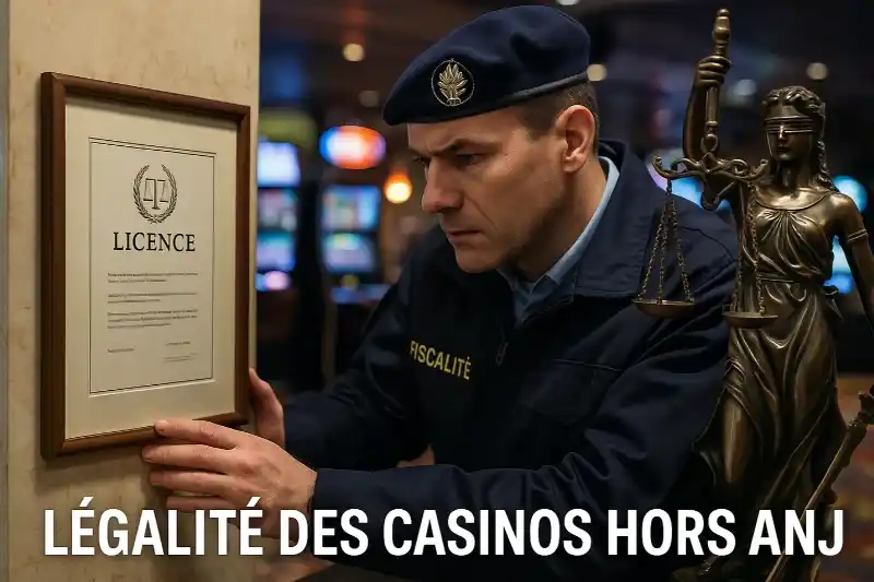 Les casinos hors ANJ sont-ils légaux pour les Français